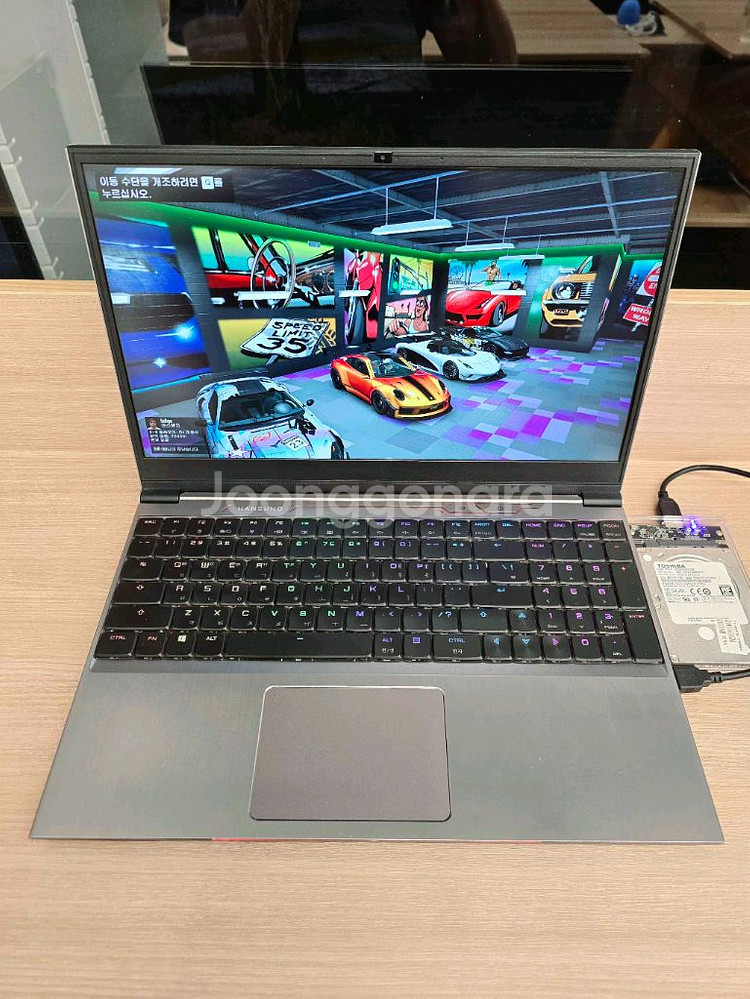 15인치 고사양 게이밍 노트북 팝니다(16GB,2TB)--1