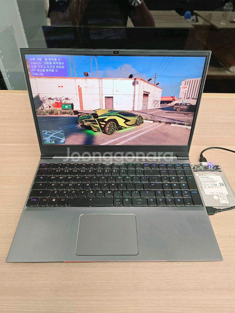 15인치 고사양 게이밍 노트북 팝니다(16GB,2TB)--7
