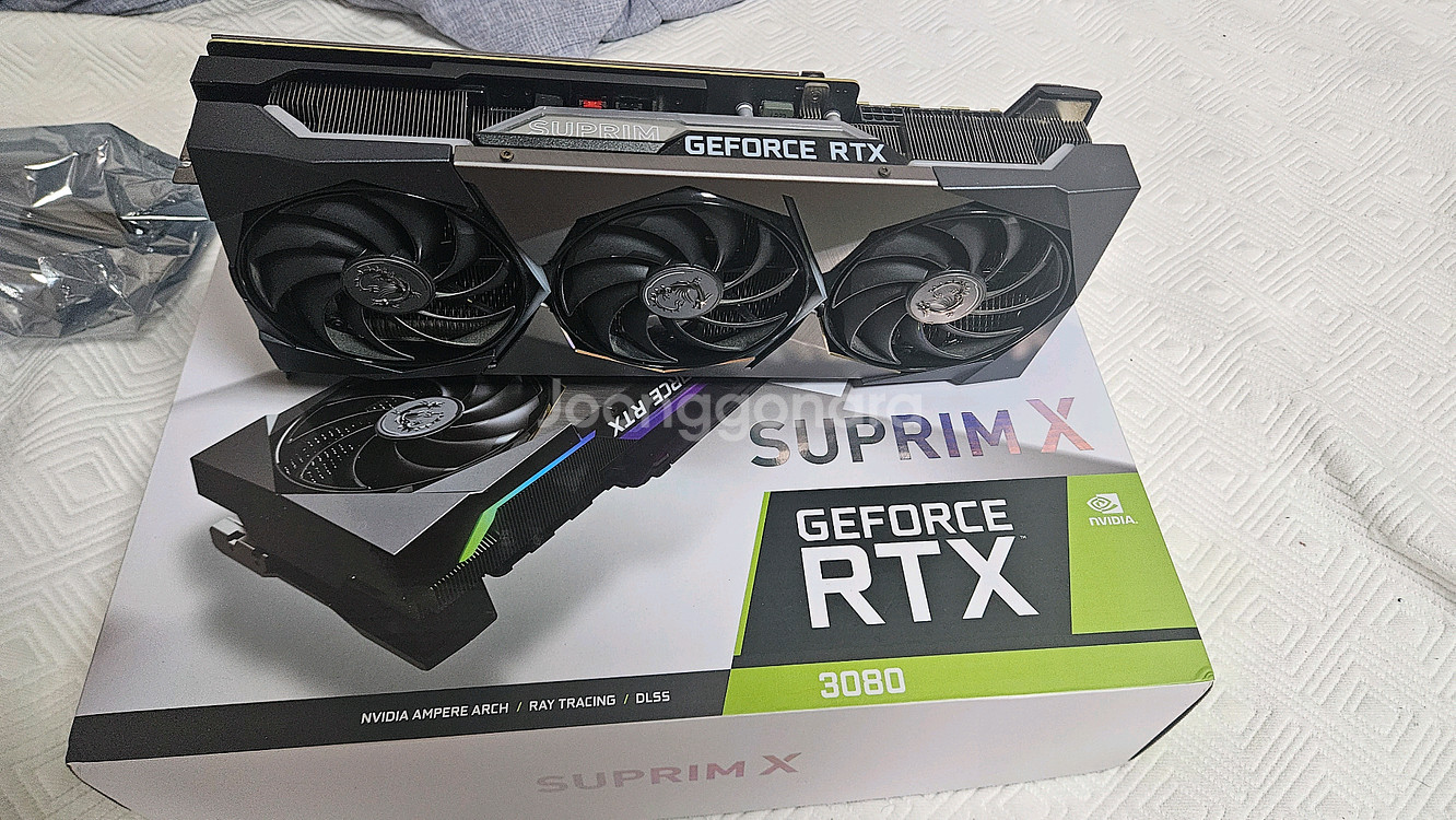 MSI RTX 3080 슈프림X LHR--1