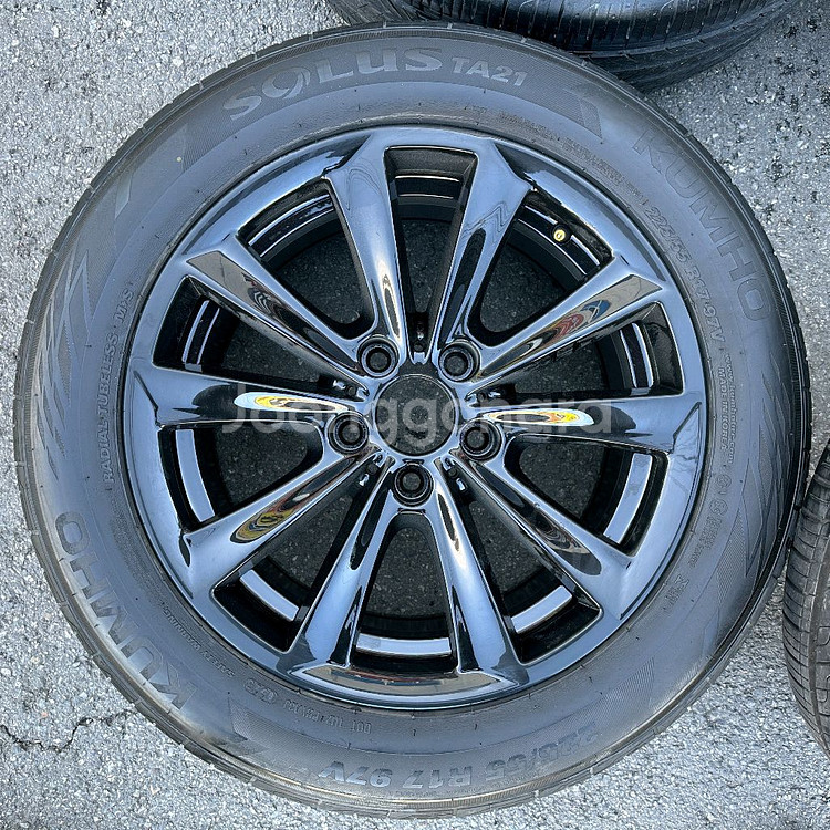 BMW 17인치 5시리즈 F10 520D 정품 휠타이어--3