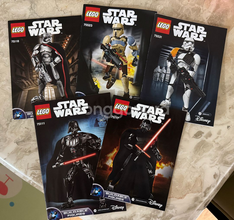 레고빌더블피규어5종 75111,75117,75118,7--1