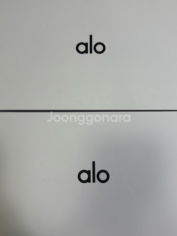alo 알로 선셋 스니커즈 블랙 7.5w / 8w 새상--0