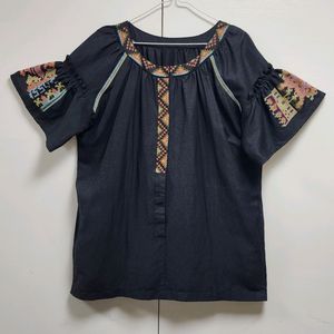 도톰원단(자수포인트)상의(66~77)