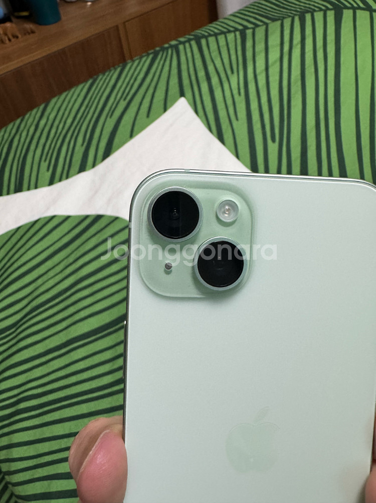 아이폰 15 플러스 256GB 민트그린--1