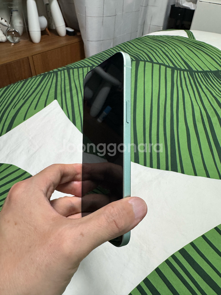 아이폰 15 플러스 256GB 민트그린--4