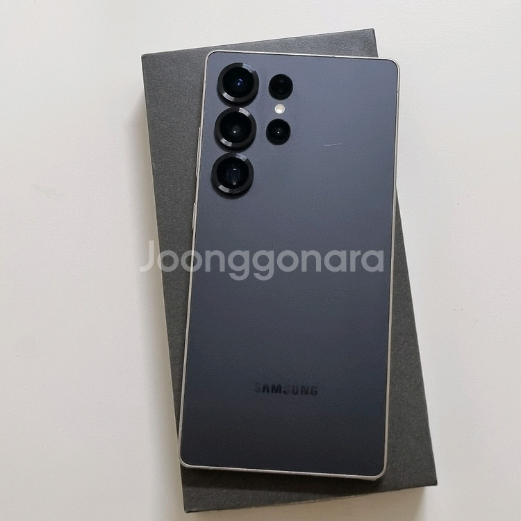갤럭시 S25 울트라 256GB 티타늄 블랙--1