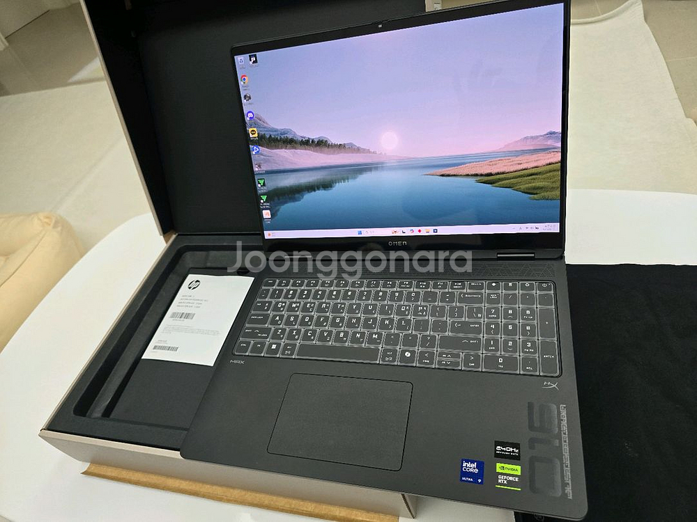 HP 오멘 맥스 16인치 RTX 5080 게이밍노트북--3
