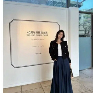 더요니아 팬츠 두벌 (더로랑 팔라쪼라인) 베이지,청 S