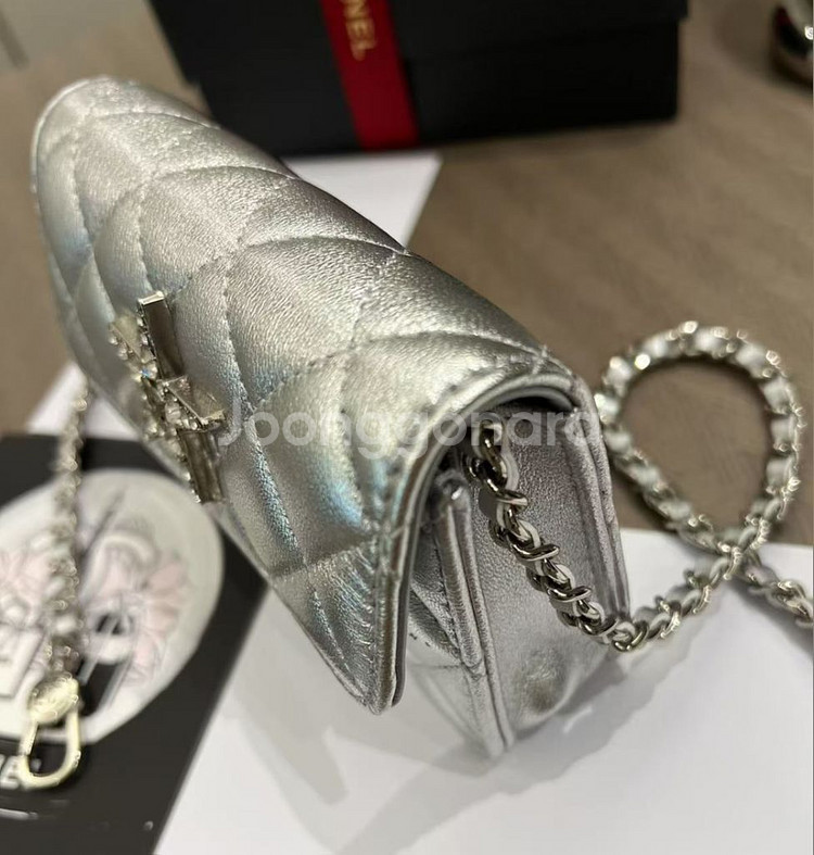 샤넬 스타 별가방 미니백 램스킨 코인펄스 세트--1