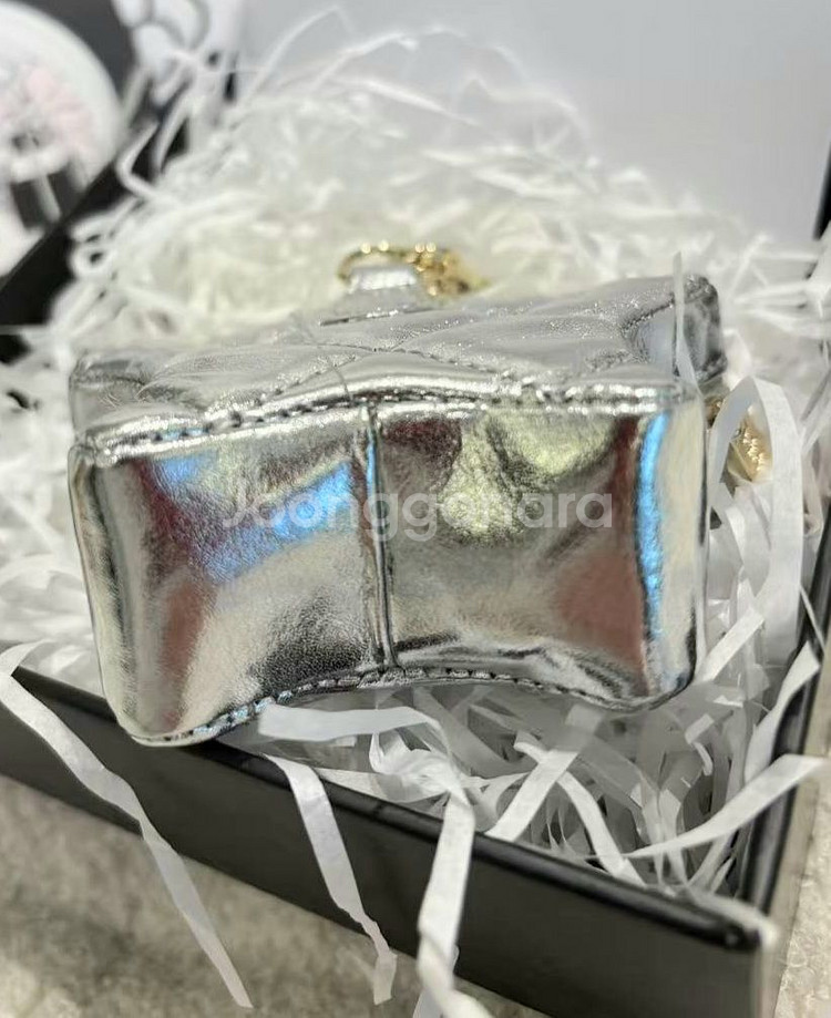 샤넬 스타 별가방 미니백 램스킨 코인펄스 세트--6