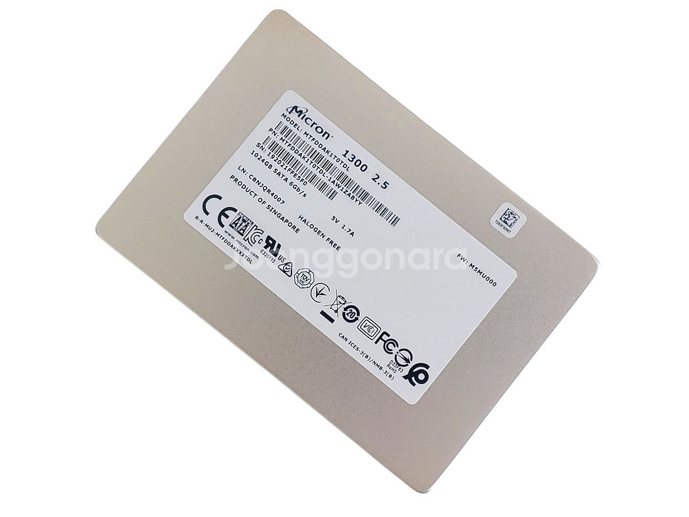 마이크론 1300 SATA 2.5인치 1TB SSD--0