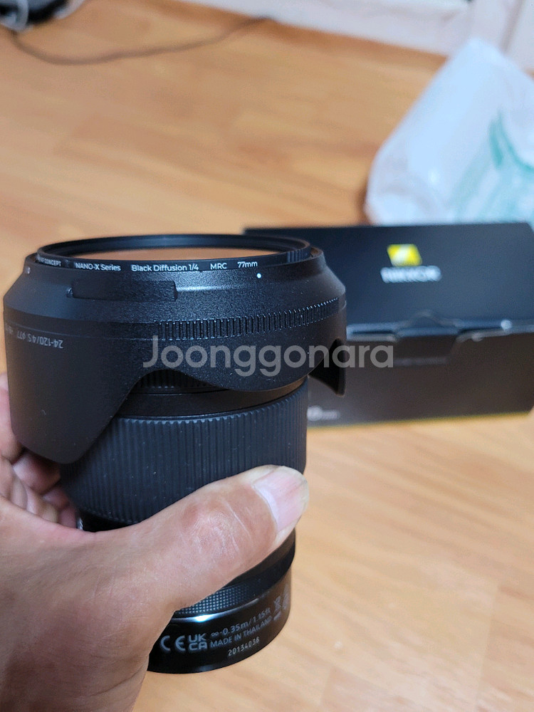 니콘 Z24-120F/4S 렌즈 등 판매--1
