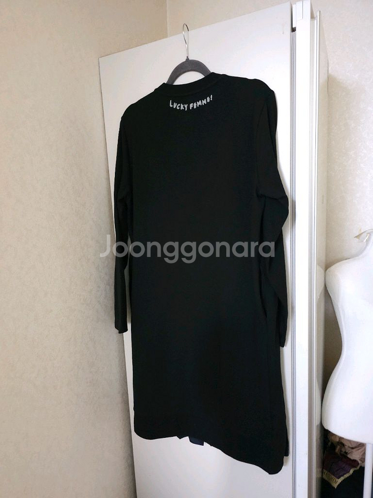 럭키슈에뜨 레이스장식 롱원피스--4