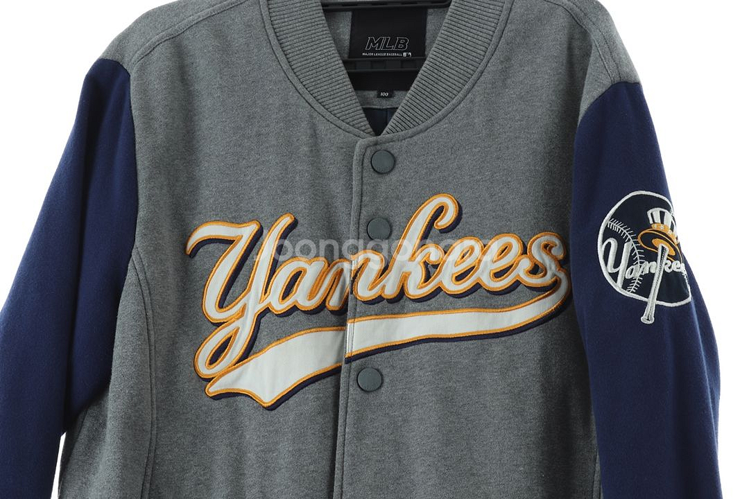 (L-XL) MLB 엠엘비 집업 바람막이 점퍼자켓--2