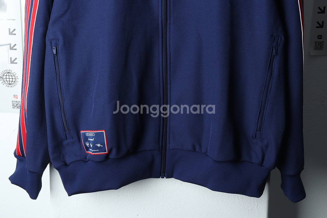 (3XL) 아디다스 집업져지 트랙탑 새상품 아스널--4