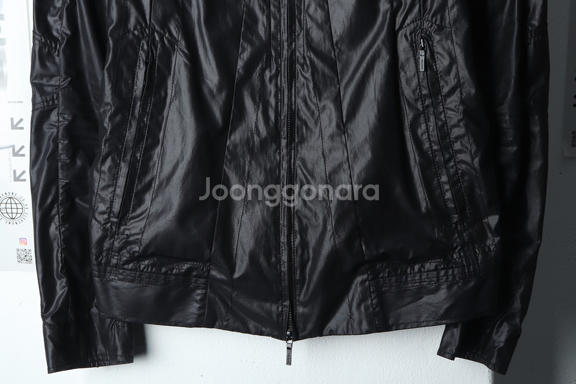 (2XL) 시스템 집업 바람막이 점퍼자켓 한섬 바이커--3