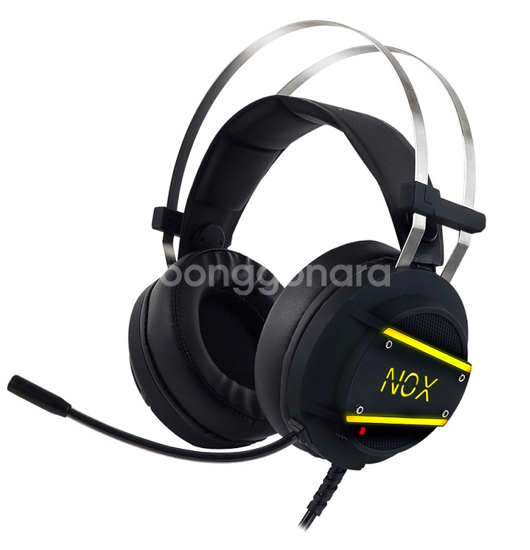 녹스 NX-3 초경량 7.1채널 진동 게이밍 헤드셋--8