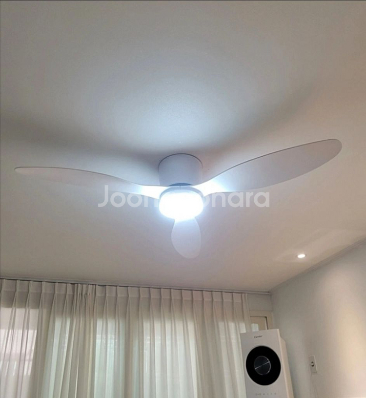 천장 선풍기 LED 램프 실링팬 (52인치//리모컨//--0