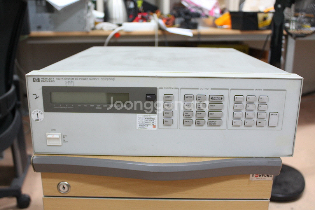 HP 6627A DC 파워서플라이 애즐런즈--0