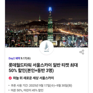롯데월드타워 서울스카이