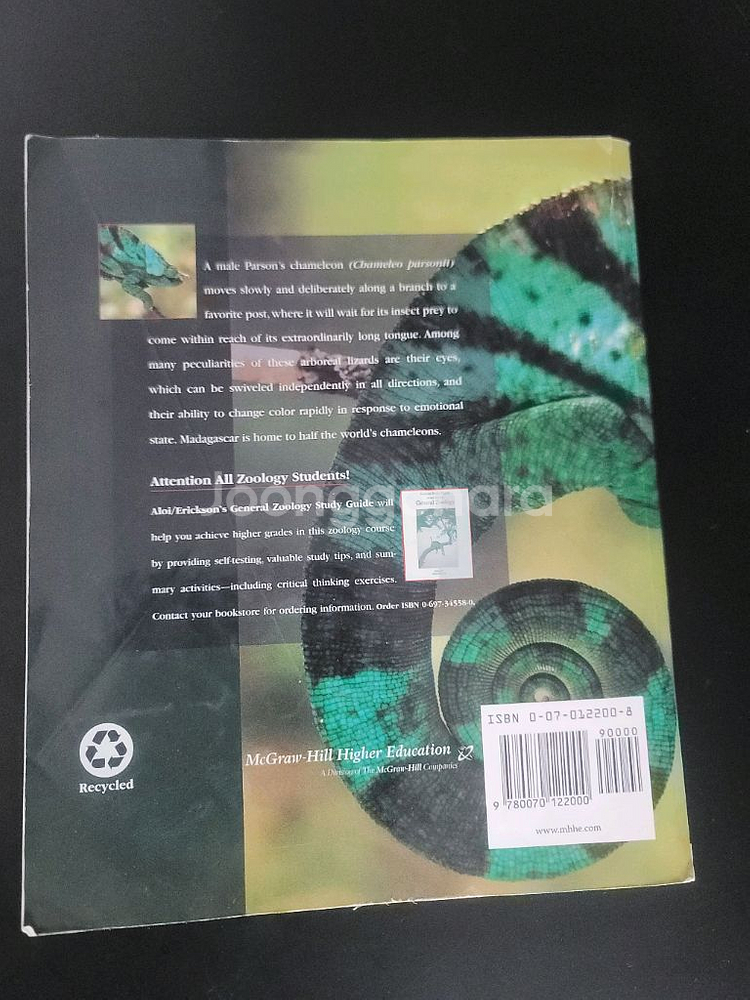 Animal Diversity 2판 원서--1