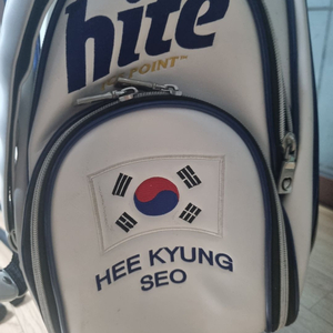 서희경프로 골프백 및 벤호건 RH아이언세트