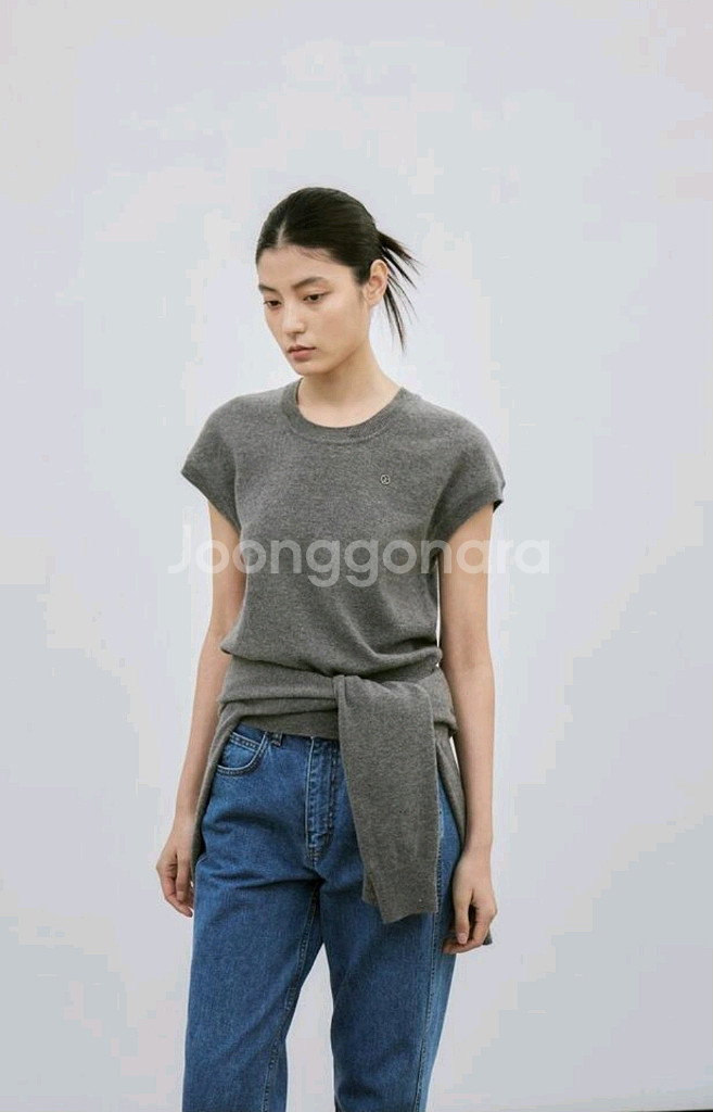 그레이룸 폰드 캡슬리브 니트--4