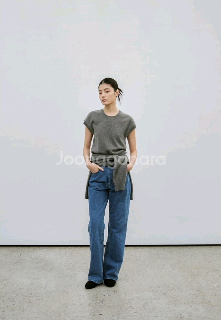 그레이룸 폰드 캡슬리브 니트--5