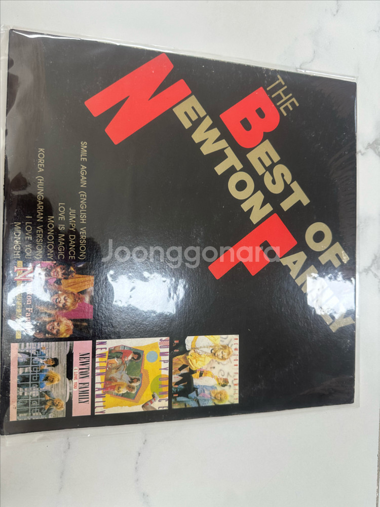 뉴튼 패밀리 - The Best Of LP 판매합니다--0
