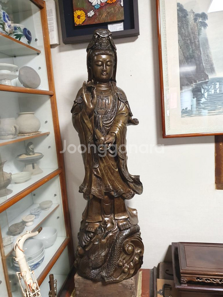 동 불상 ( 관음보살 )--0