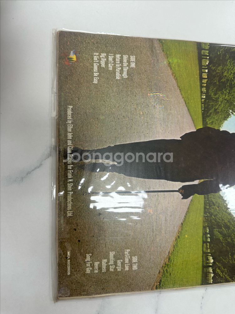 엘튼 존 - A Single Man 민트급 LP 판매--2