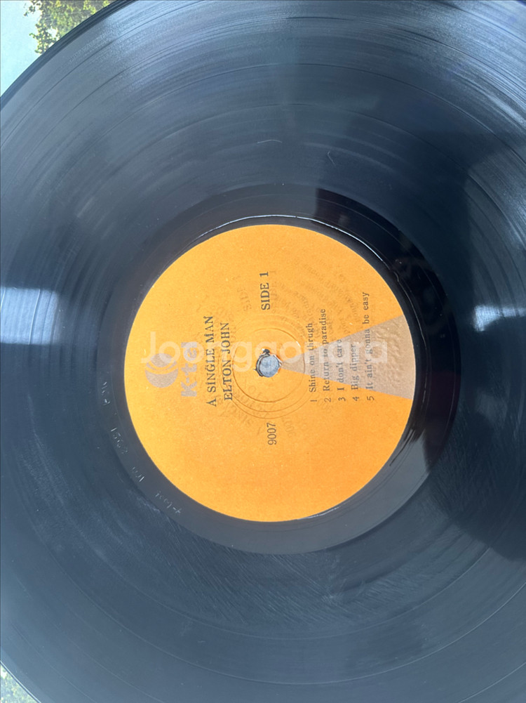 엘튼 존 - A Single Man 민트급 LP 판매--4
