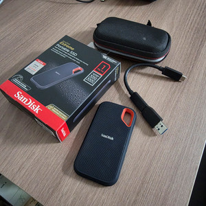 샌디스크 외장 ssd E61 + 전용 파우치 1TB