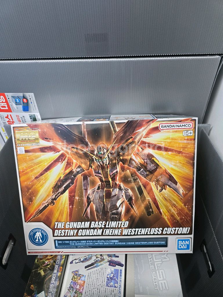 건담베이스한정 MG 데스티니 건담 하이네 판매합니다--0