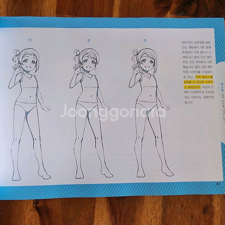 (중고서적) 무로타 유헤이 아이돌 캐릭터 디자인--4