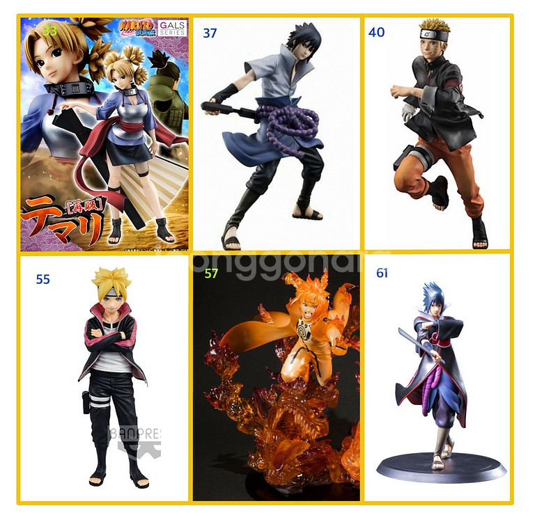 [나루토] 피규어 / 반프, 메가하우스, 츠메, 넨도--2