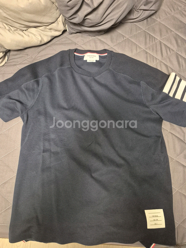 톰브라운 정품 반팔티셔츠--0