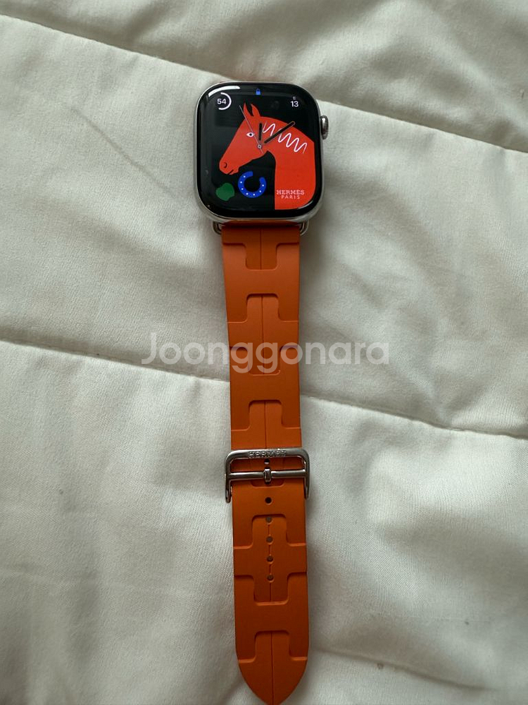 애플워치 에르메스 10 46mm 팝니다--2