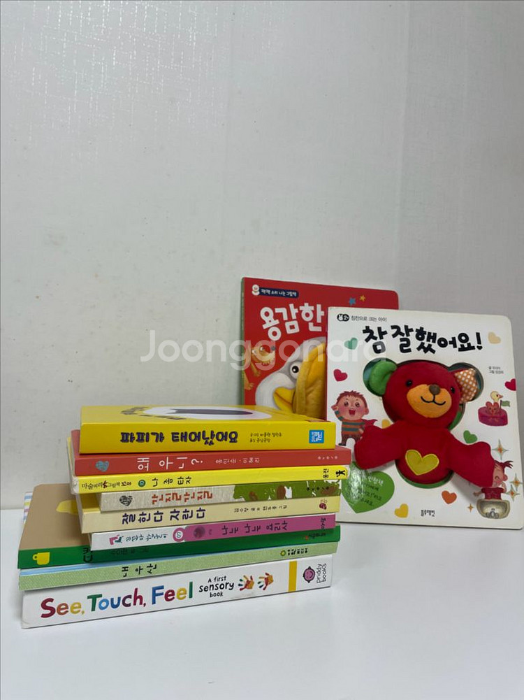 아기 장난감!! 튤립 사운드북 /촉감 사운드북/아기책--1