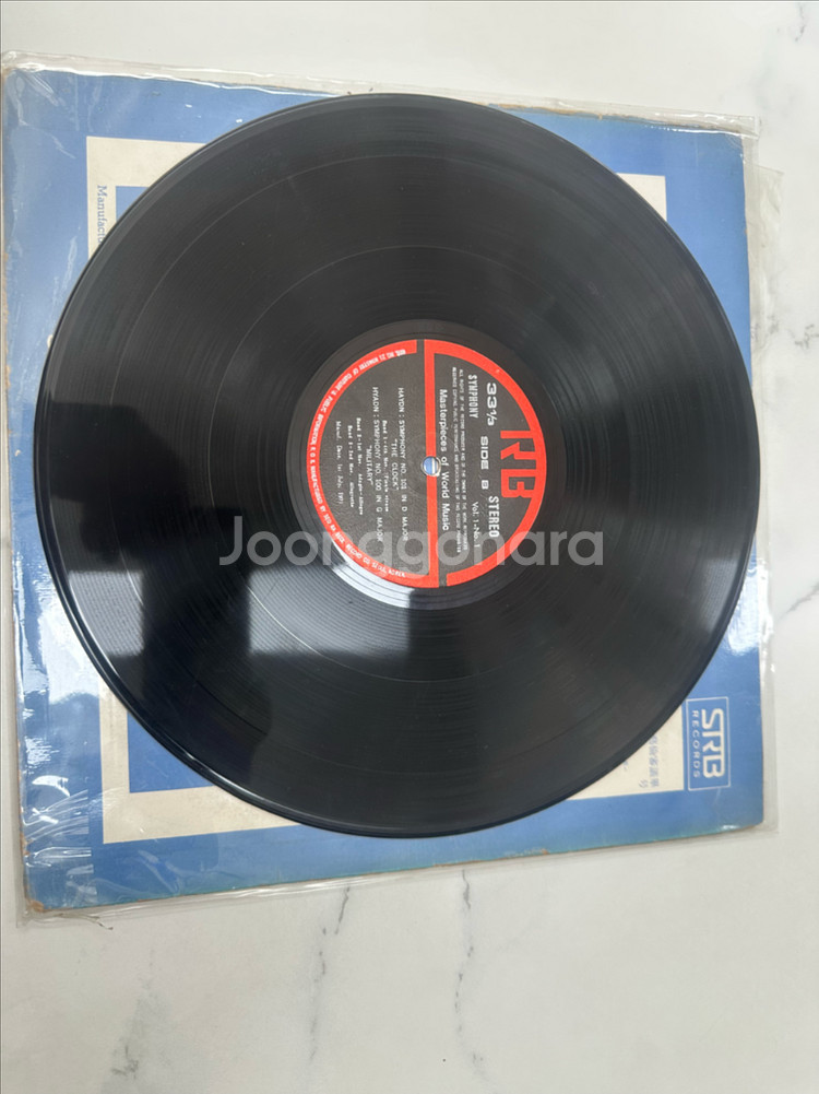 하이든 교향곡 LP (시계/군대), 1971년 성음 희--4