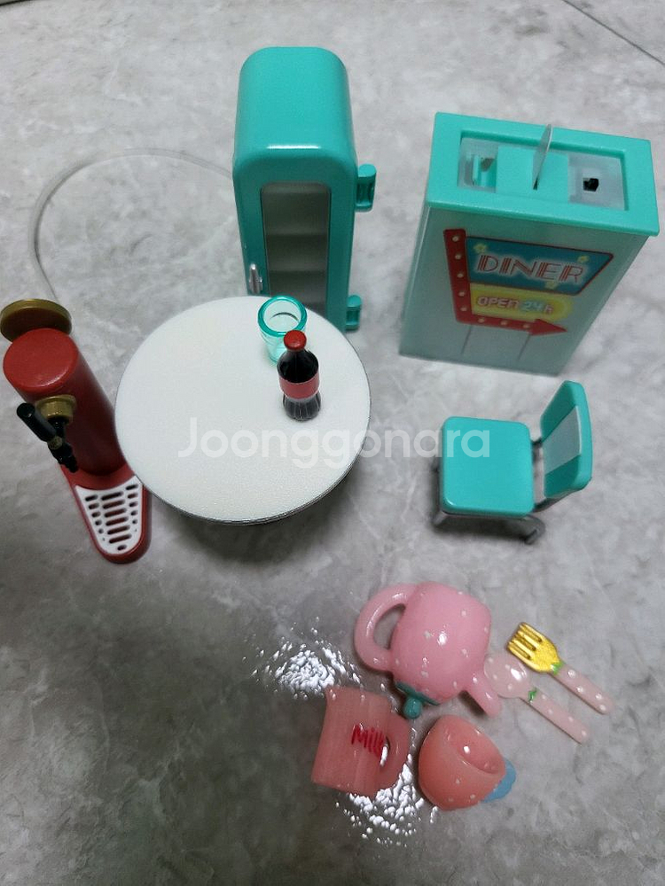 디너 식당 식완 소품 리멘트 가챠 일괄--0
