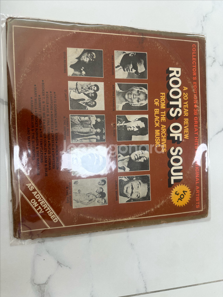 소울/R&B 명곡 LP - Roots of Soul--0