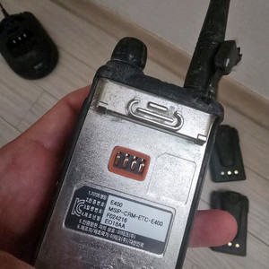 이테크 E400 무전기 세트
