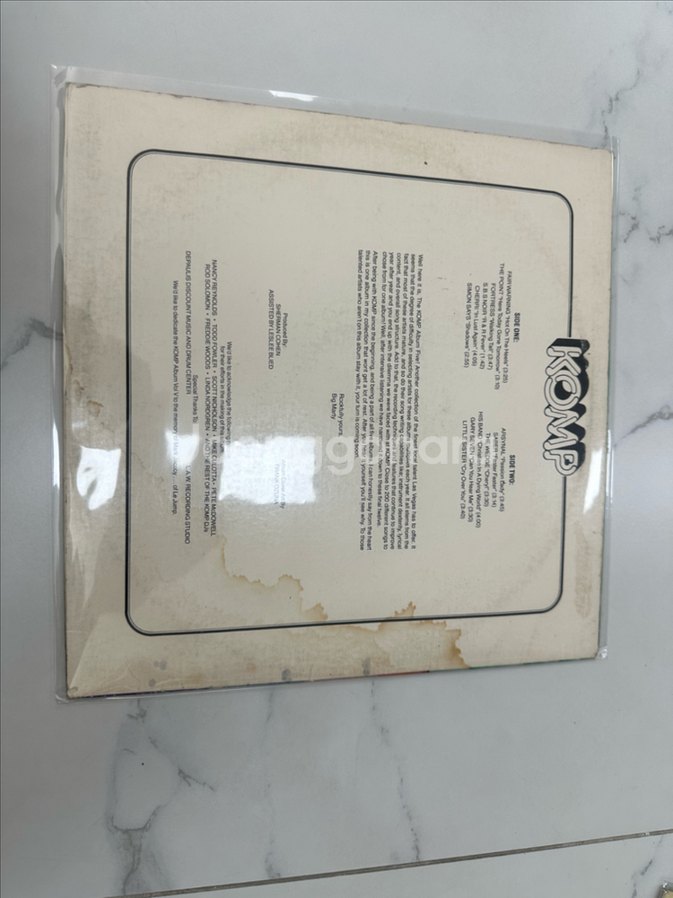 80년대 미국 락 희귀 LP - KOMP Album V--1