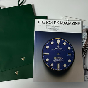 롤렉스 쇼핑백 매거진