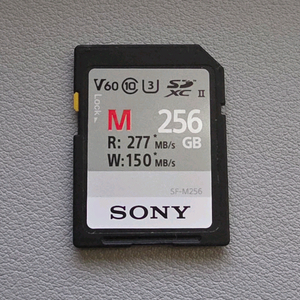소니 SD카드 256GB (SF-M256)