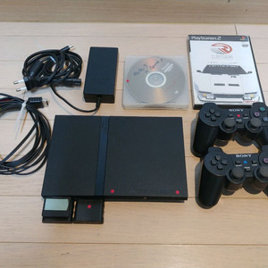 소니 PS2 게임기 세트, 무선, 구성품 포함 (A+)