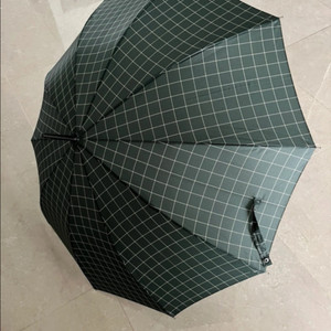 체크 장우산