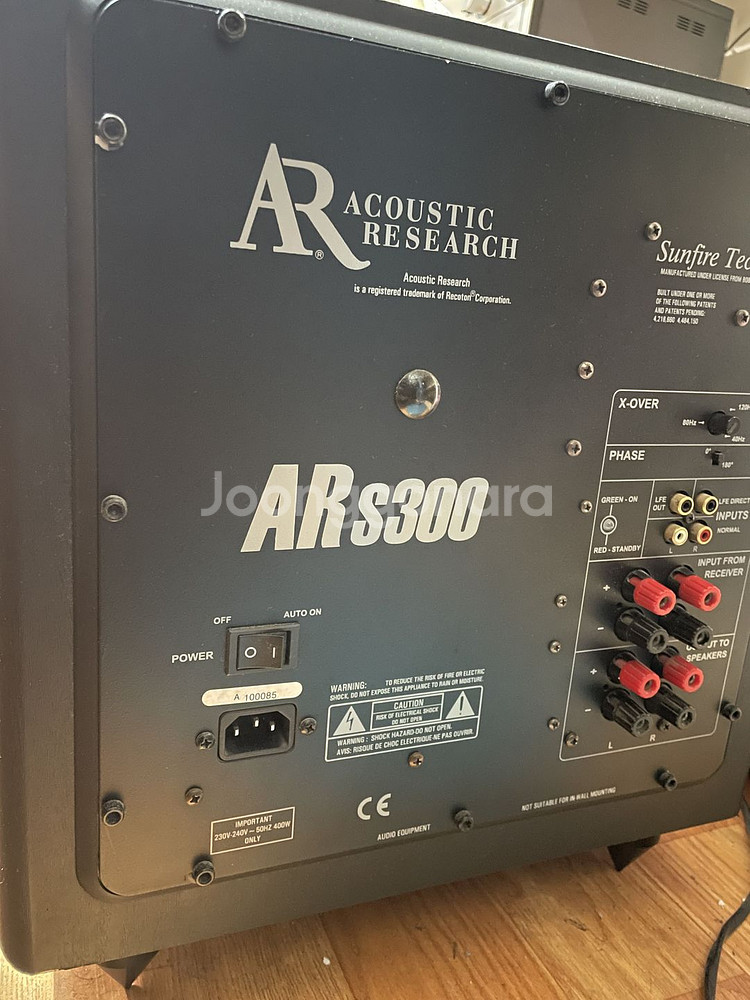 Acoustic Research ARS300 서브우퍼--3
