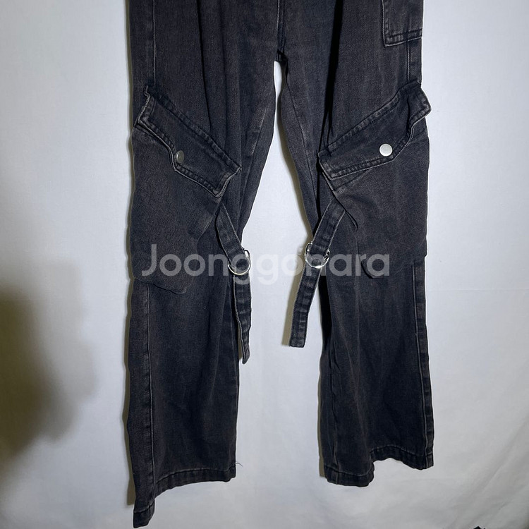 XS)CIDER 여성 카고 데님 팬츠 청바지--2